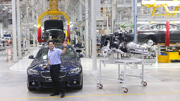 03a Sachin Tendulkar at BMW Plant Chennai