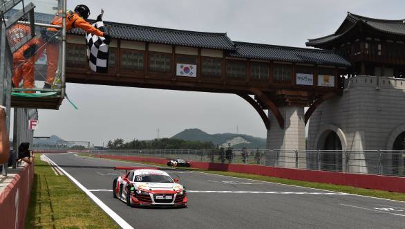 Aditya Patel is currently second in the Audi R8 LMS Cup championship standings