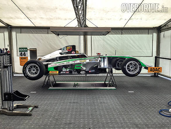Glenn Rupp's car didn't make it out the garage at Oschersleben - a one off, hopefully