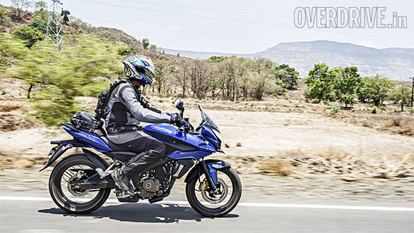 The bike looks distinctive and performs well