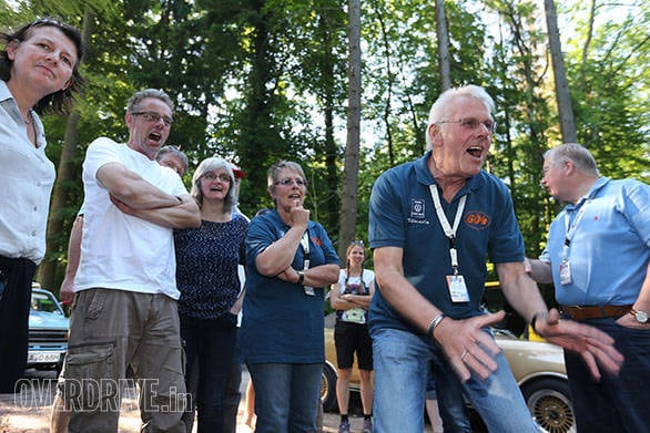 Rallye 604; Driving a Volkswagen Scirocco