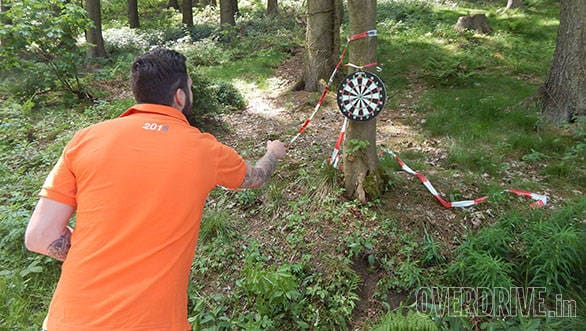 Rallye 604; Driving a Volkswagen Scirocco