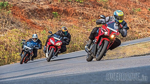 KTM RC200 vs Yamaha R15 vs Bajaj Pulsar RS200 (6)