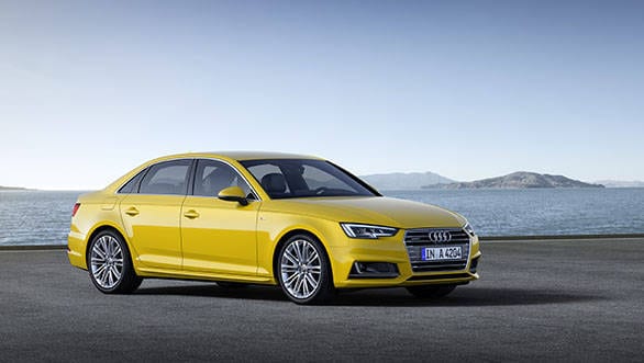 2015 Frankfurt Motor Show: India-bound 2016 Audi A4 unveiled New Audi A4 (2)