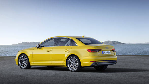 2015 Frankfurt Motor Show: India-bound 2016 Audi A4 unveiled New Audi A4 (3)