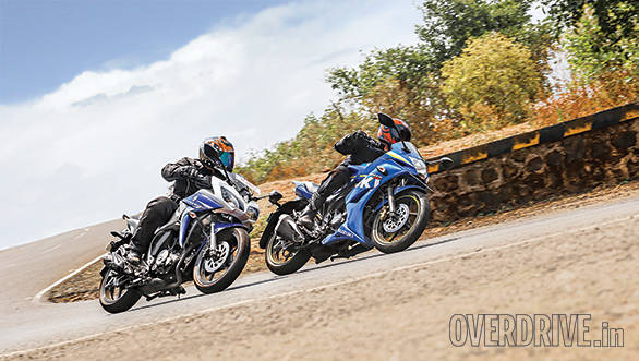 Suzuki Gixxer SF vs Yamaha Fazer Fi (7)