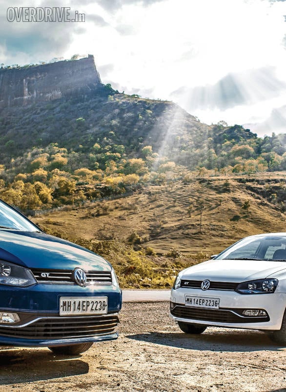 The Volkswagen Polo GT twins at the Shivneri Fort in Maharashtra Volkswagen Polo advertorial (18)