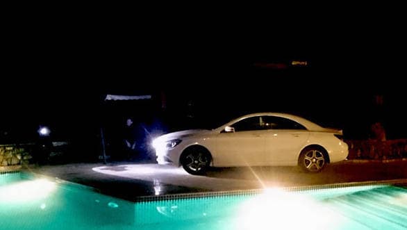 Frame the Star Day One from Chikmagalur: Praying to the weather gods Anil started with the poolside