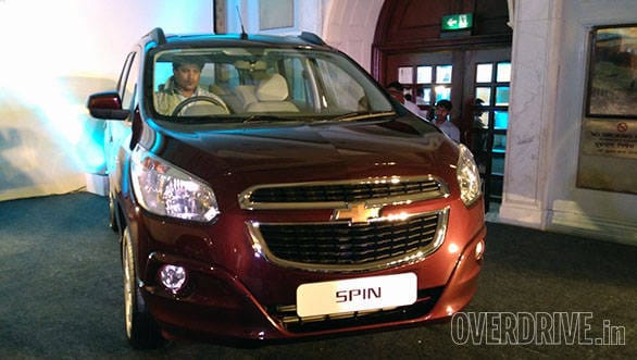 Image gallery: Meet the new India-bound Chevrolet Spin MPV Chevrolet Spin (7)