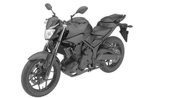 Images of the Yamaha MT-03 revealed MT-03 1 res