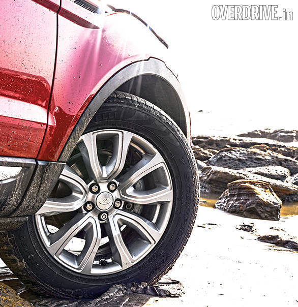 The Evoque is the handy one if you plan to go off-roading