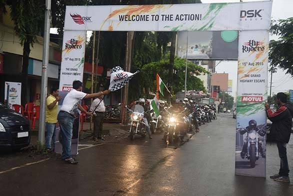 HyRyders Mumbai Flag Off