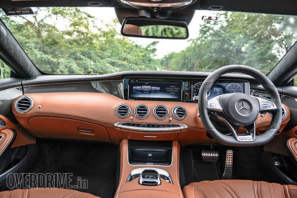 The S 63 AMG carries forward the incredibly luxurious interiors from the S-Class