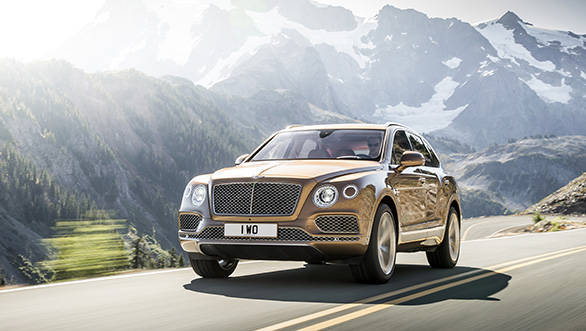 SUVs to be launched in India in 2017 Bentley Bentayga (5)