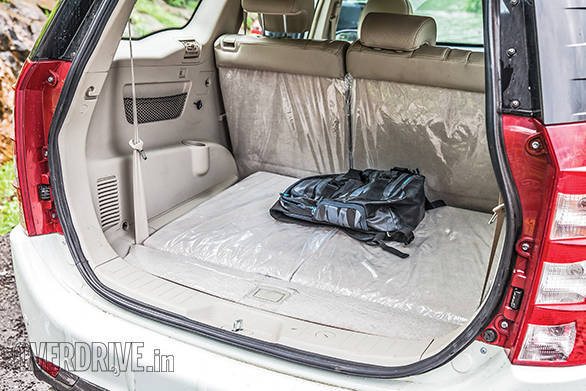 The XUV500's 702-litre boot is best in class