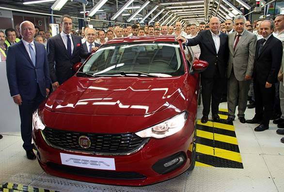 Fiat Turkey commences production of the Egea sedan Fiat Egea