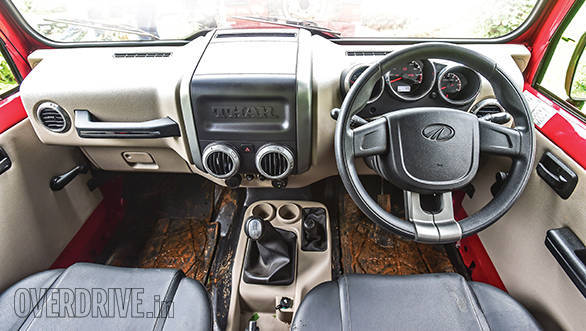 Mahindra Thar Interior