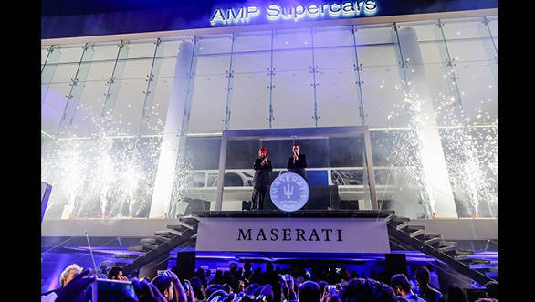 Mr Gurmeet Anand, Dealer Principal, AMP Supercars and Mr Bojan Jankulovs...