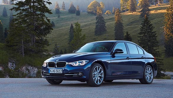 BMW at the 2015 Frankfurt Auto Show BMW 340i, Colour: mediterranean blue. Leather: Dakota Oyster, Sp