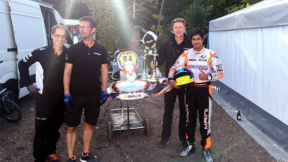 German Karting Championship Kush Maini (1)