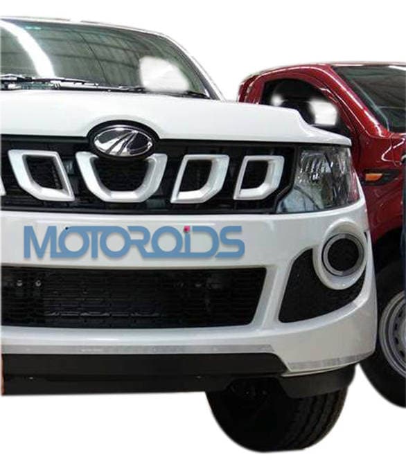 Spied: New Mahindra Genio spotted in India Mahindra-Genio-face-lift-2-