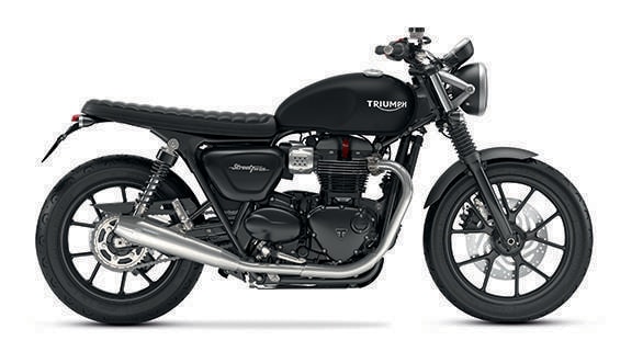 Triumph Street Twin with the Brat Tracker Inspiration Kit