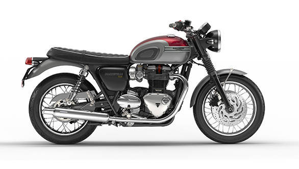 Triumph Bonneville T120 with the Prestige Inspiration Kit