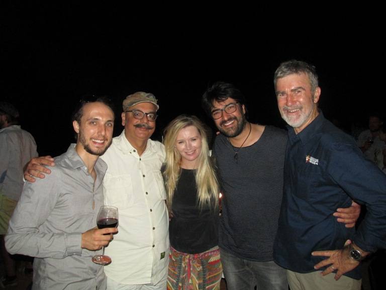 Farewell party on the dune