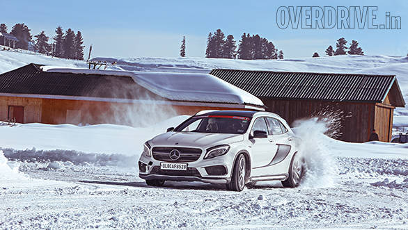 GLA Winter drive