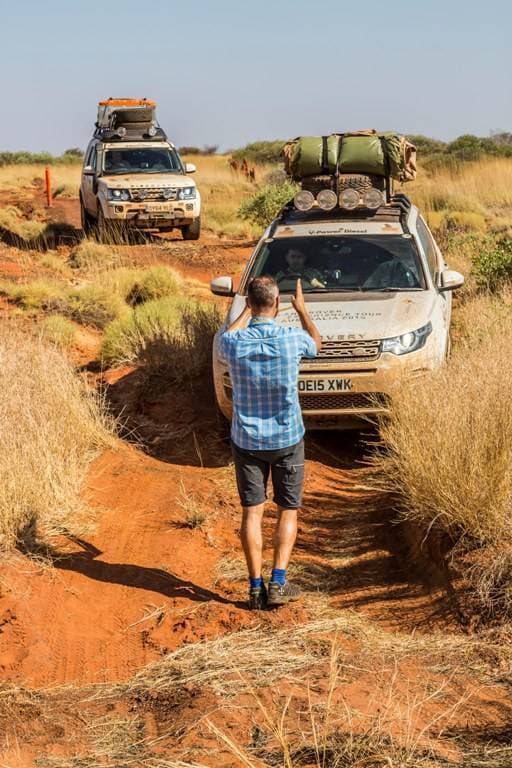 On bad stretces the co-driver would get off and guide