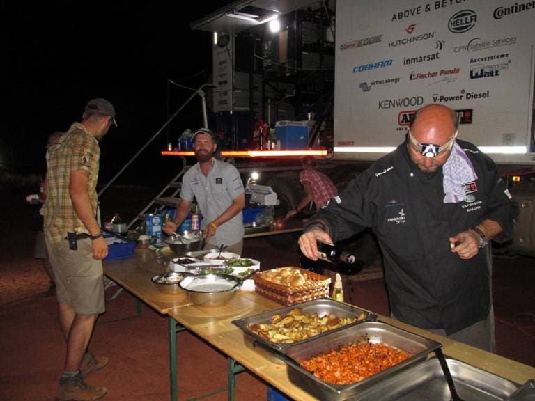 Our 'Master Chef' at work