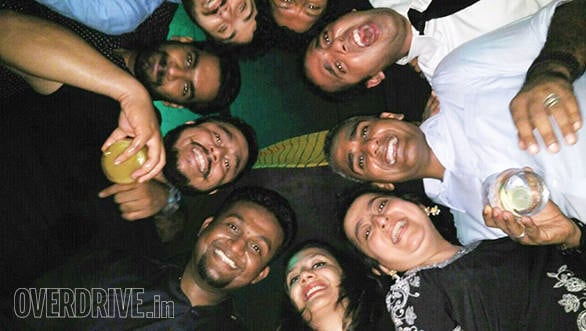 The OVERDRIVE double chin competition had many serious contenders