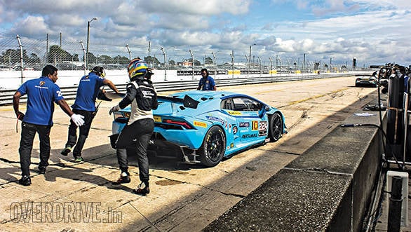 Driver changes have to be swift and precise