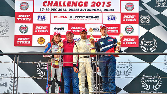 MRF Challenge 2015: Tarun Reddy takes his first victory in Round 3 Tarunv Reddy wins MRF