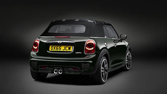 2016 Mini John Cooper Works Convertible revealed 2016 John Mini Cooper Works Convertible (3)