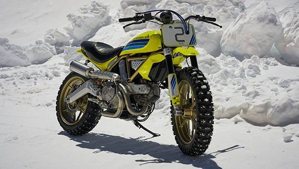 The Ducati Scrambler Sixty2 Artika