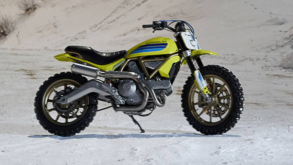 2016 Verona Motor Bike Expo: Three custom Ducati Scrambler Sixty2s to be showcased Ducati Scrambler Artika (2)