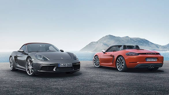 2017 Porsche 718 Boxster revealed 718 Boxster und 718 Boxster S