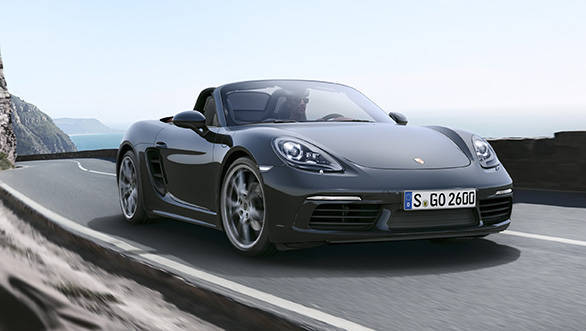 2017 Porsche 718 Boxster revealed 718 Boxster