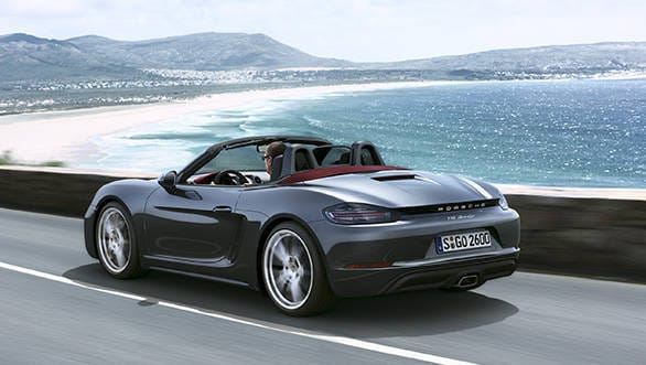 2017 Porsche 718 Boxster revealed