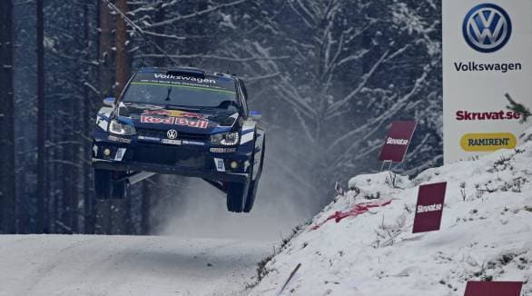 WRC 2016: Ogier wins shortened Rally Sweden 2016 Rally Sweden Sebastien Ogier