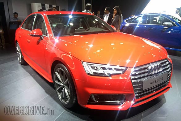 2016 Auto Expo: 2016 Audi A4 showcased Audi A4 3.0 TDI (1)