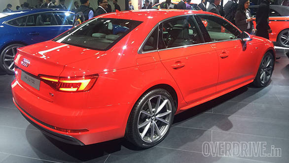 2016 Auto Expo: 2016 Audi A4 showcased Audi A4 3.0 TDI (2)