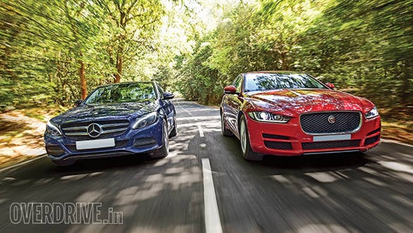 Jaguar XE vs Mercedes Benz C Class (1)