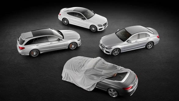 2016 Geneva Auto Show: Mercedes C-Class Cabriolet teased Mercedes C-Class Cabriolet