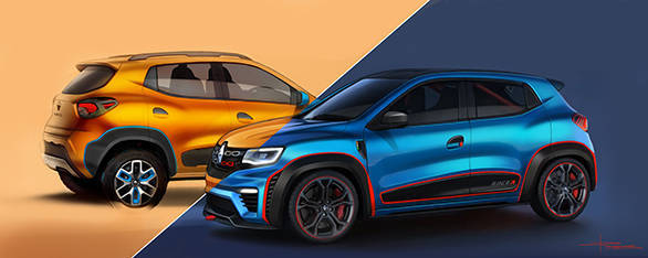 Renault KWID Climber & Racer ext  together