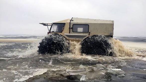 This Sherp ATV can go anywhere SherpATV_two