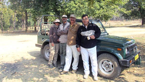 The writer with Eric, Joylette and Rammy