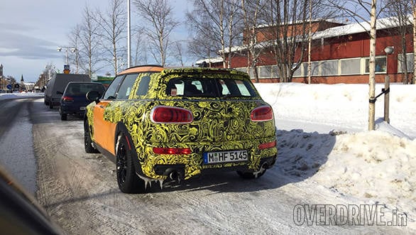 Spied: 2017 Mini Clubman All4 caught testing in Sweden 2017 Mini Clubman spied (4)