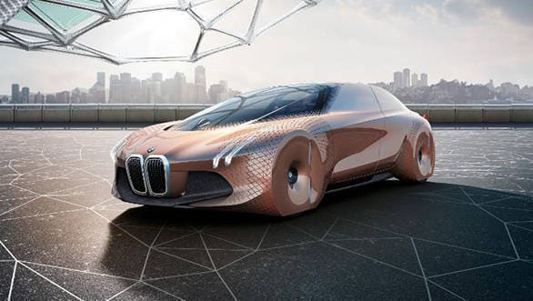 BMW reveals Vision Next 100 concept to celebrate 100 years of existence BMW Next Vision 100